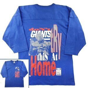 New York Giants Vintage 90s Beyond Lines Majestic Shirt NFL Baggy Made USA XL